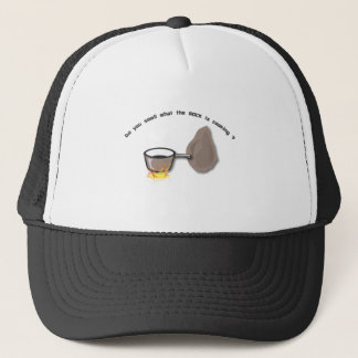 ruik je wat de steen is trucker pet
