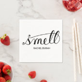 Ruik kalligrafie papieren servet (Insitu)