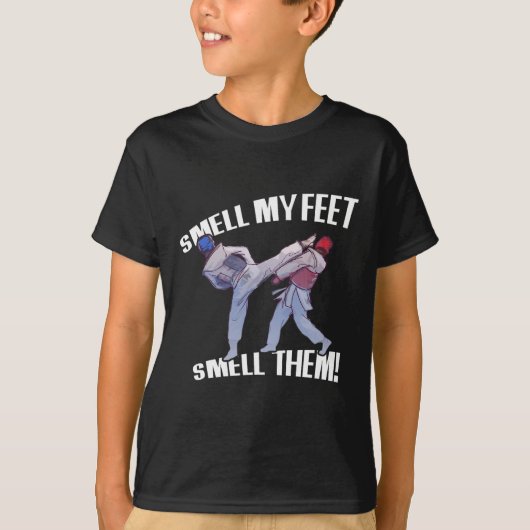 Ruik mijn kleine grappige Karate T-shirt (Voorkant)