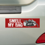 Ruik Mijn Tas (Hockey Stank) Bumpersticker (Op auto)