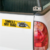 Ruik mijn tas (Hockey stank) Bumpersticker (Op Truck)