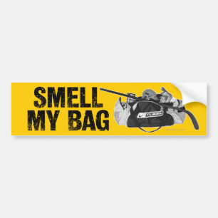 Ruik mijn tas (Hockey stank) Bumpersticker