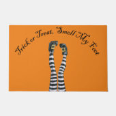 Ruik mijn voeten Halloween Deurmat (Voorkant)