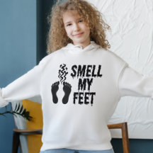 Ruik Mijn Voeten Halloween Humor Kinder Hoodie