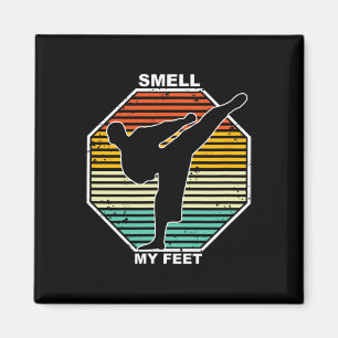Ruik mijn voeten Karate Judo Teakwondo Kickboxen Magneet