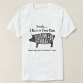 Ruik m'n kont over de stad t-shirt (Design voorkant)