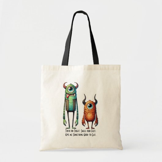 Ruik Onze Voeten Monster Buddies Custom "snoep tas (Voorkant)
