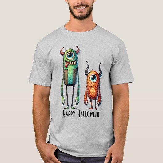 Ruik onze voeten Monster Buddies Custom T-shirt (Voorkant)