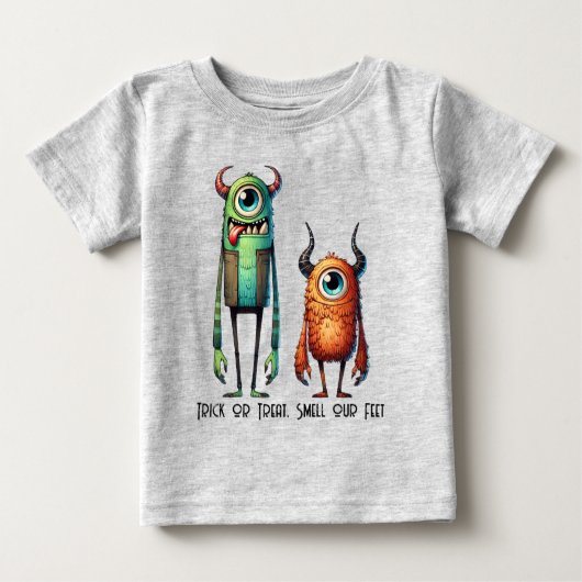Ruik onze voeten Monster Buddies T-shirt (Voorkant)