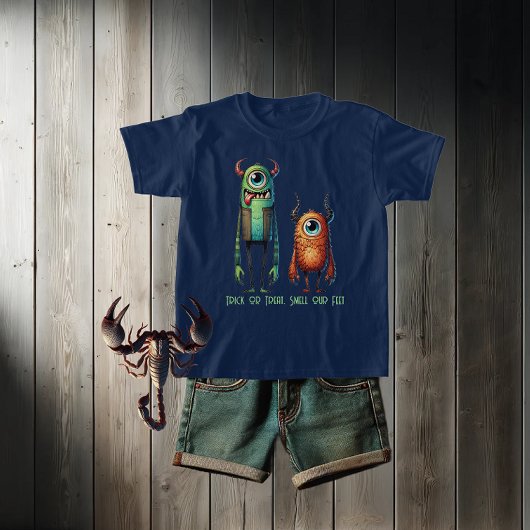 Ruik onze voeten Monster Buddies T-shirt