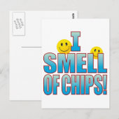 Ruik van chips voor leven B Briefkaart (Voorkant / Achterkant)