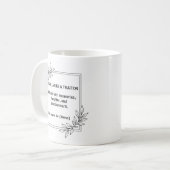 Ruikt Als Een Verrader Beker Voor Een Vertrekkende Koffiemok (Voorkant links)