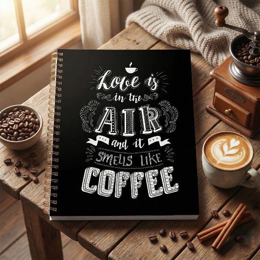 Ruikt als koffie spiraal planner