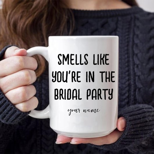 Ruikt alsof je bij het bruidsfeest bent Coffee Mok