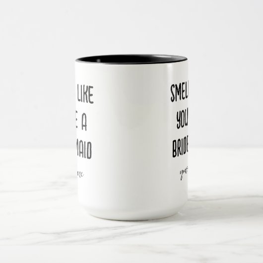 Ruikt alsof je bruidsmeisje bent Aanzoek Koffie Mok (Midden)