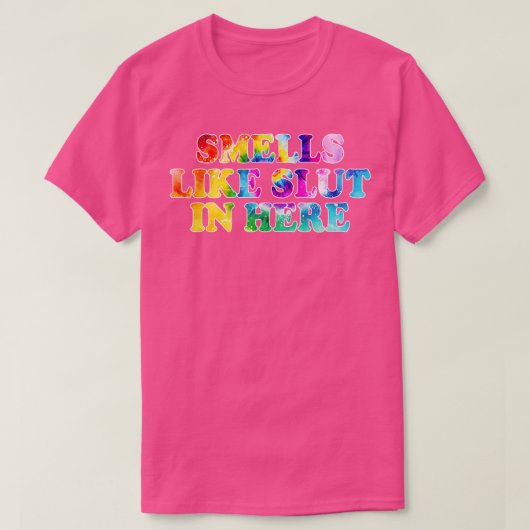 Ruikt naar hier 8 t-shirt (Design voorkant)