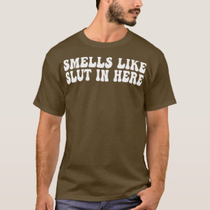 ruikt naar hier Offensief Grappig Volwassenen Humo T-shirt