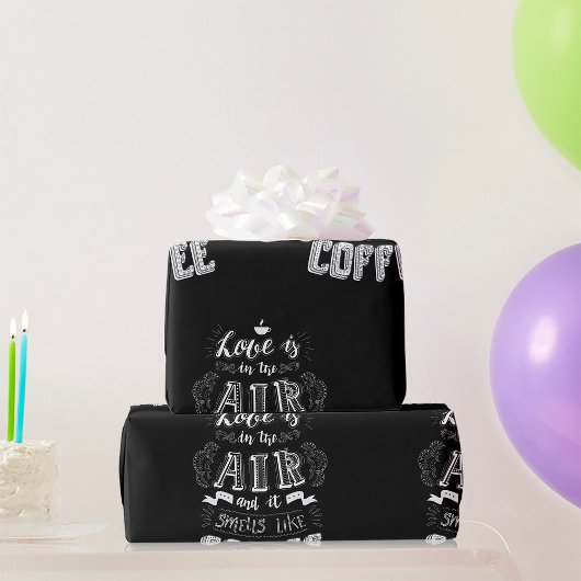 Ruikt naar koffie cadeaupapier