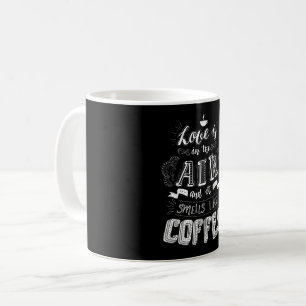 Ruikt naar koffie koffiemok