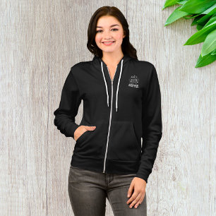 Ruikt naar koffie vrouwen full-zip hoodie