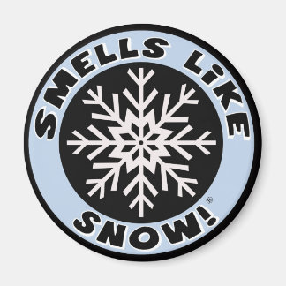 Ruikt naar sneeuw! magneet