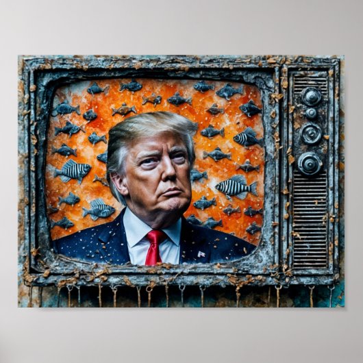 Ruikt naar vis poster (Voorkant)