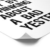 Ruil nooit een goed vandaag Citaat Poster (Hoek)