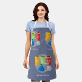 Ruilafval Collectie Recycling Schort (Gedragen)