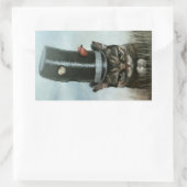 Ruilburen Rechthoekige Sticker (Tas)