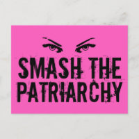 Ruim de Feminist van het Patriarchy Citaat Roze