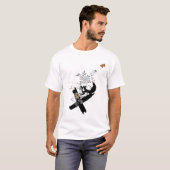 ruim leven t-shirt (Voorkant volledig)