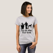 Ruim Op Na Je Hond T-Shirt (Voorkant volledig)