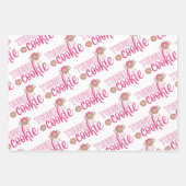 Ruime kookievaar papierplatte set van 3 vellen (Voorkant 3)