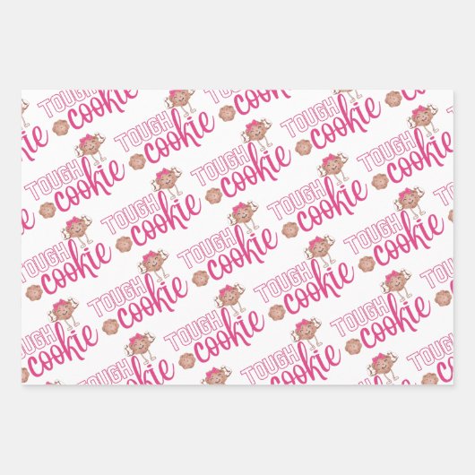 Ruime kookievaar papierplatte set van 3 vellen (Voorkant 3)