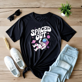 Ruimed Out Astronaut grafisch T-shirt