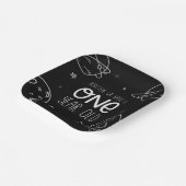 Ruimte 1e Verjaardag - Houston Een jaar oud - Bord (Gebogen)