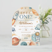 Ruimte 1e verjaardag kaart (Staand voorkant)