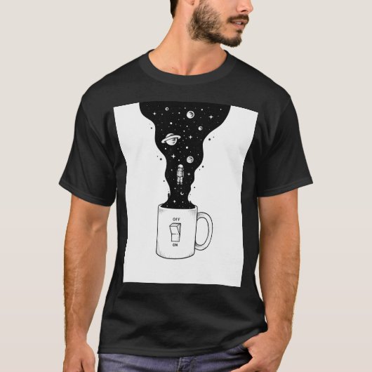 Ruimte AAN T-shirt (Voorkant)