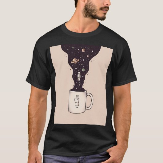 Ruimte AAN T-shirt (Voorkant)