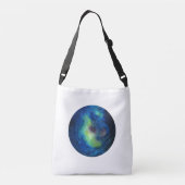 Ruimte Aangepaste All-over-Print Cross Body Bag Crossbody Tas (Achterkant)