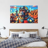 RUIMTE AAP-7 CANVAS AFDRUK (Insitu (Slaapkamer))