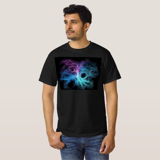 Ruimte Abstract T-shirt (Voorkant volledig)