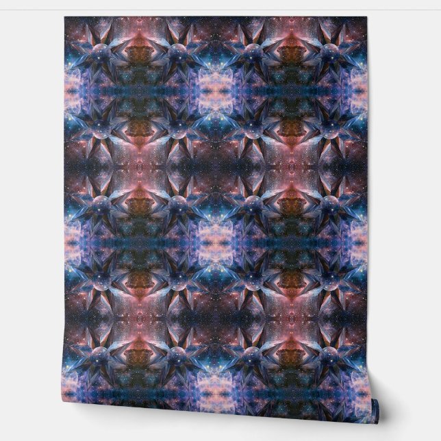 Ruimte Abstracte Galaxy Design Ornamenten Behang (Afrollen)