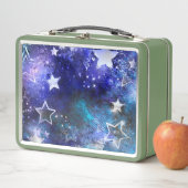 Ruimte-achtergrond met sterren (In situ)