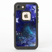 Ruimte-achtergrond met sterren (Achterkant)