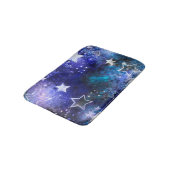 Ruimte-achtergrond met sterren badmat (Gekanteld)