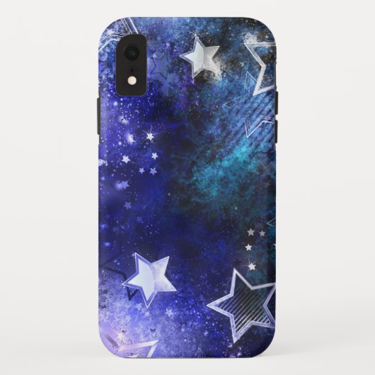 Ruimte-achtergrond met sterren Case-Mate iPhone case (Achterkant)