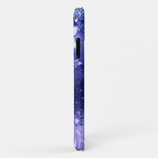 Ruimte-achtergrond met sterren Case-Mate iPhone case (Achterkant/rechts)