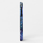 Ruimte-achtergrond met sterren Case-Mate iPhone case (Achterkant/links)