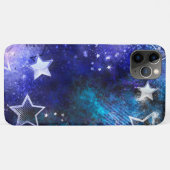 Ruimte-achtergrond met sterren Case-Mate iPhone case (Achterkant (horizontaal))
